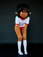 135cm Sponge Anime Love Doll Suntan Swimsuit - Image 2