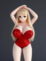 150cm Anime Sponge Love Doll Huge Breast Red Bikini - Image 2