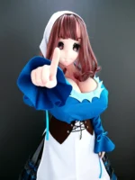 150cm Sponge Anime Love Doll Cosplay Maid - Image 4