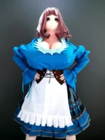 150cm Sponge Anime Love Doll Cosplay Maid - Image 6