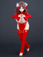 150cm Anime Sponge Love Doll Huge Breast Cos Green Maid Suit - Image 4