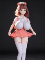 150cm Anime Sponge Love Doll Huge Breast - Image 3