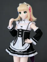 126cm Anime Sponge Doll Flat Breast Maid Suit - Image 2