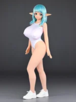 150cm Anime Sponge Doll Huge Breast White Swimsuit