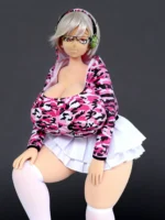 160cm Anime Sponge Doll Huge Breast Tina Purple Dress - Image 4